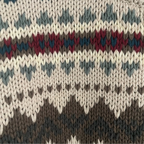 Men’s Eddie Bauer Vintage Sweater Granpa bill cosby style size large 80’s 90’s - Picture 4 of 11